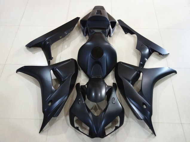 Noir Mat Uni 2006-2007 Honda CBR1000RR Carénage Moto Noir Mat Uni 2006-2007 Honda CBR1000RR Carénage Moto