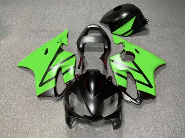Noir Mat & Vert 2001-2003 Honda CBR600 F4i Carénage Moto