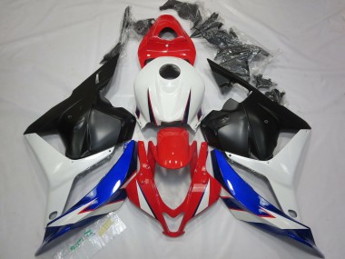 OEM Style Noir Blanc Rouge & Bleu 2009-2012 Honda CBR600RR Carénage Moto