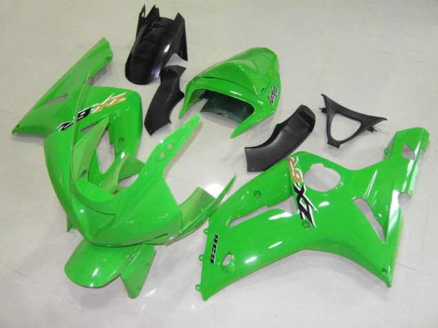 OEM Style Vert 2003-2004 Kawasaki ZX6R Carénage Moto OEM Style Vert 2003-2004 Kawasaki ZX6R Carénage Moto