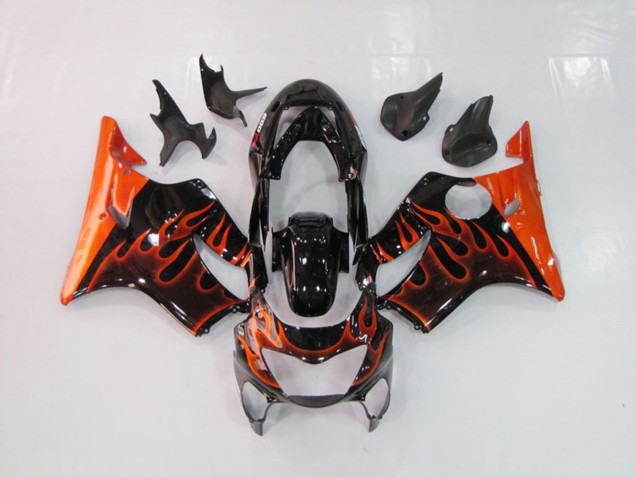 Orange Flamme 1999-2000 Honda CBR600 F4 Carénage Moto