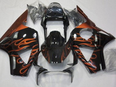 Orange Flamme 2002-2003 Honda CBR954RR Carénage Moto