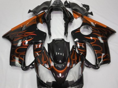 Orange Flamme 2004-2007 Honda CBR600 F4i Carénage Moto