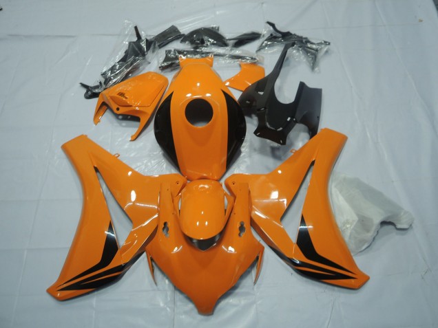 Orange & Noir 2008-2011 Honda CBR1000RR Carénage Moto Orange & Noir 2008-2011 Honda CBR1000RR Carénage Moto
