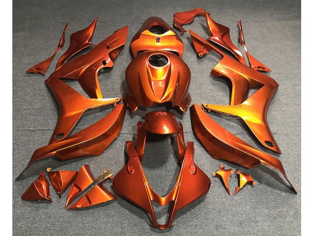 Orange Plat 2007-2008 Honda CBR600RR Carénage Moto Orange Plat 2007-2008 Honda CBR600RR Carénage Moto