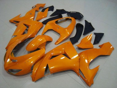 Orange Uni 2006-2007 Kawasaki ZX10R Carénage Moto