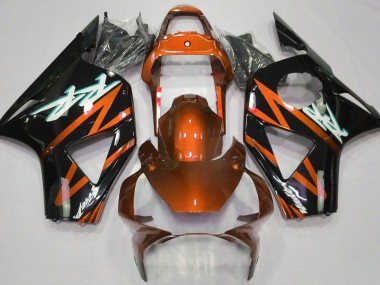Orange Électrique 2002-2003 Honda CBR954RR Carénage Moto