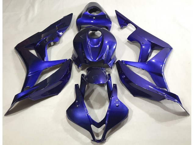 Plaine Bleu Profond 2007-2008 Honda CBR600RR Carénage Moto Plaine Bleu Profond 2007-2008 Honda CBR600RR Carénage Moto