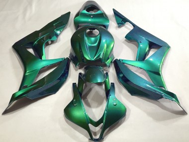 Plaine Vert Émeraude 2007-2008 Honda CBR600RR Carénage Moto