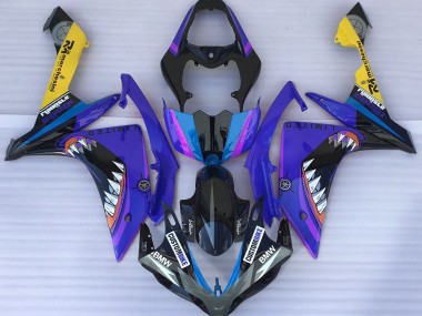 Requin Bleu 2007-2008 Yamaha R1 Carénage Moto