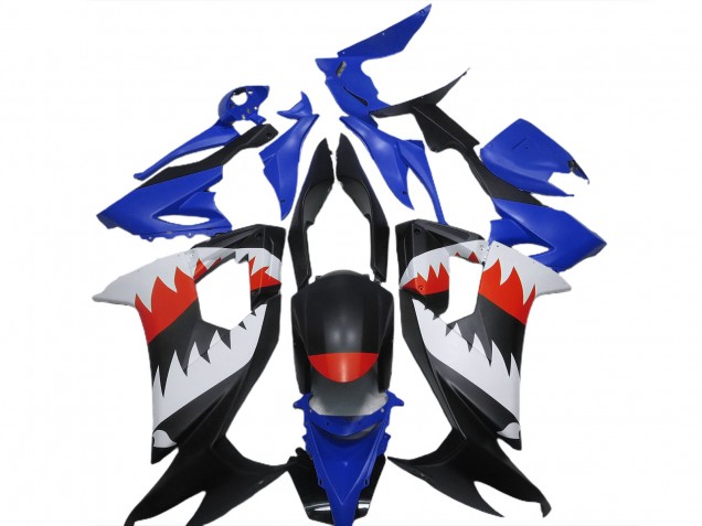 Requin Bleu 2008-2010 Kawasaki ZX10R Carénage Moto Requin Bleu 2008-2010 Kawasaki ZX10R Carénage Moto