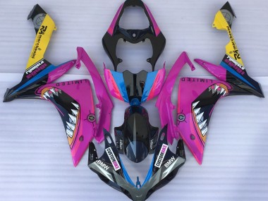 Requin Rose 2007-2008 Yamaha R1 Carénage Moto