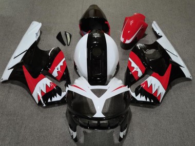 Requin Rouge 2002-2005 Kawasaki ZX12R Carénage Moto