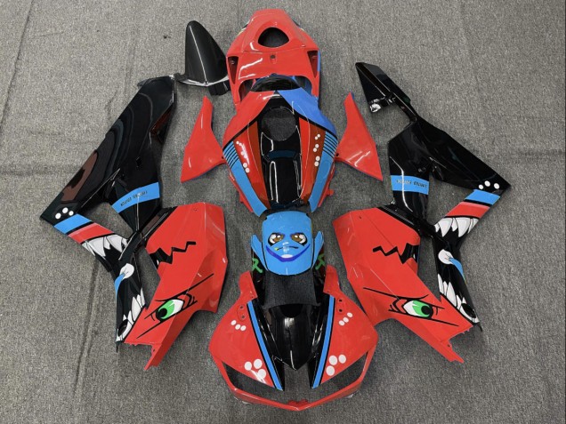 Requin Rouge 2013-2023 Honda CBR600RR Carénage Moto Requin Rouge 2013-2023 Honda CBR600RR Carénage Moto