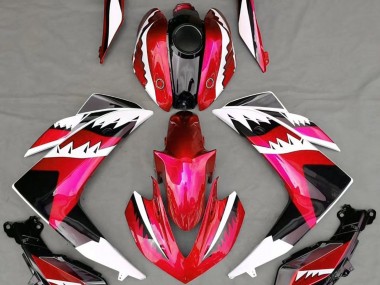 Requin Rouge 2015-2018 Yamaha R3 Carénage Moto