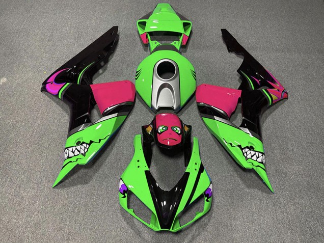 Requin Vert 2006-2007 Honda CBR1000RR Carénage Moto Requin Vert 2006-2007 Honda CBR1000RR Carénage Moto
