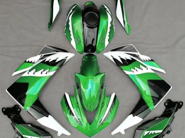 Requin Vert 2015-2018 Yamaha R3 Carénage Moto