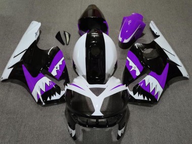 Requin Violet 2002-2005 Kawasaki ZX12R Carénage Moto