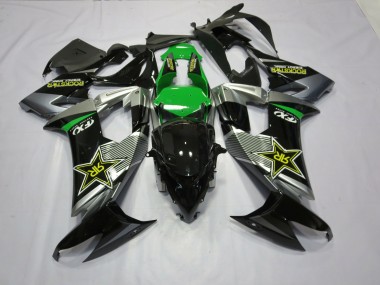Rockstar 2008-2010 Kawasaki ZX10R Carénage Moto