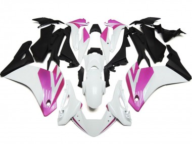 Rose & Blanc Brillant 2011-2014 Honda CBR250RR Carénage Moto