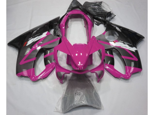 Rose Brillant & Gris 2004-2007 Honda CBR600 F4i Carénage Moto Rose Brillant & Gris 2004-2007 Honda CBR600 F4i Carénage Moto