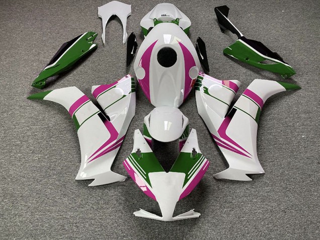 Rose Brillant & Vert 2012-2016 Honda CBR1000RR Carénage Moto Rose Brillant & Vert 2012-2016 Honda CBR1000RR Carénage Moto