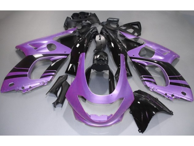 Rose Violet & Noir 1998-2007 Yamaha YZF600 Carénage Moto