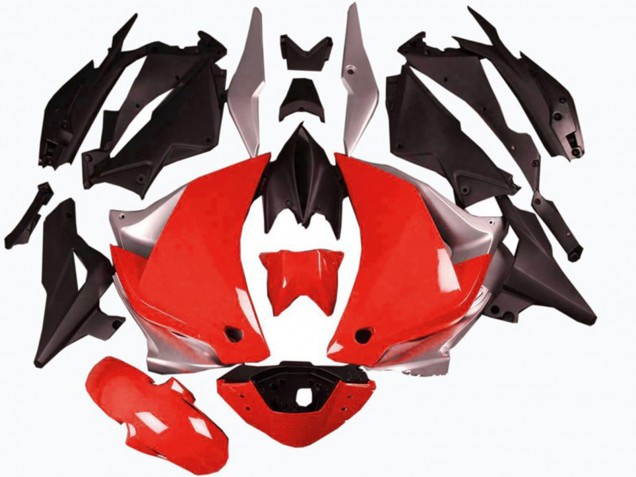Rouge & Argent 2011-2014 Honda CBR250RR Carénage Moto Rouge & Argent 2011-2014 Honda CBR250RR Carénage Moto