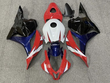 Rouge & Blanc 2009-2012 Honda CBR600RR Carénage Moto