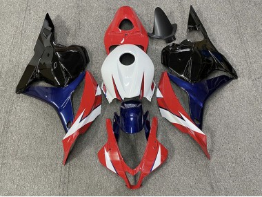 Rouge & Blanc 2009-2012 Honda CBR600RR Carénage Moto