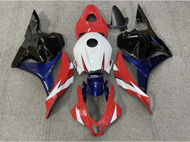Rouge & Blanc 2009-2012 Honda CBR600RR Carénage Moto