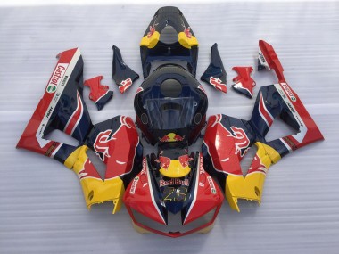 Rouge & Bleu Taureau 2013-2023 Honda CBR600RR Carénage Moto