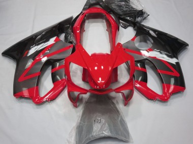 Rouge Brillant & Gris 2004-2007 Honda CBR600 F4i Carénage Moto