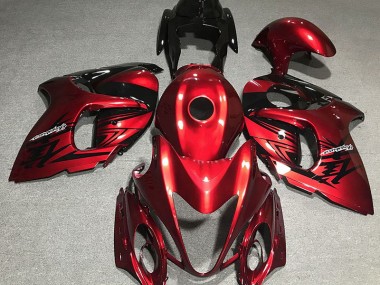 Rouge Foncé 2008-2020 Suzuki GSXR 1300 Carénage Moto