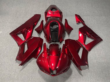 Rouge Foncé 2013-2023 Honda CBR600RR Carénage Moto