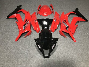 Rouge & Noir 2011-2015 Kawasaki ZX10R Carénage Moto
