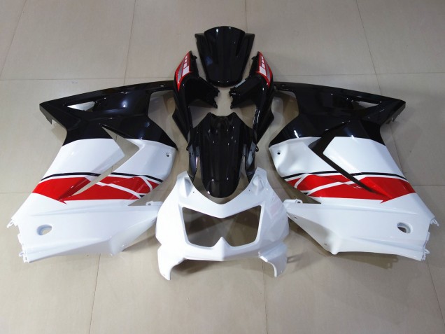 Rouge Noir & Blanc 2008-2012 Kawasaki Ninja 250 Carénage Moto Rouge Noir & Blanc 2008-2012 Kawasaki Ninja 250 Carénage Moto