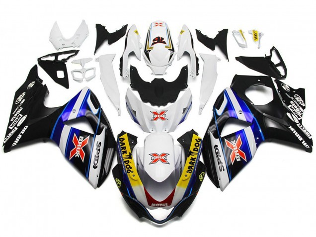 Spidi Personnalisé Dark Dog 2009-2016 Suzuki GSXR 1000 Carénage Moto Spidi Personnalisé Dark Dog 2009-2016 Suzuki GSXR 1000 Carénage Moto