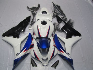 Style Bleu Blanc OEM 2007-2008 Honda CBR600RR Carénage Moto
