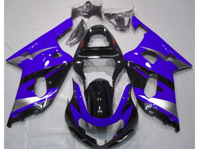 Style Bleu OEM 2001-2003 Suzuki GSXR 600-750 Carénage Moto Style Bleu OEM 2001-2003 Suzuki GSXR 600-750 Carénage Moto