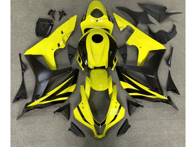 Style Jaune OEM 2007-2008 Honda CBR600RR Carénage Moto Style Jaune OEM 2007-2008 Honda CBR600RR Carénage Moto