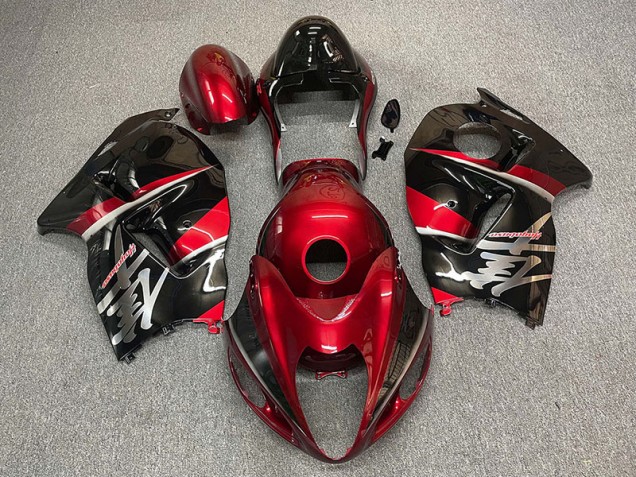 Style Marron & Noir 1997-2007 Suzuki GSXR 1300 Carénage Moto Style Marron & Noir 1997-2007 Suzuki GSXR 1300 Carénage Moto