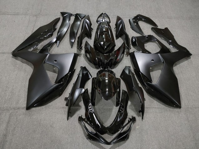 Style Noir Brillant & Mat 2009-2016 Suzuki GSXR 1000 Carénage Moto Style Noir Brillant & Mat 2009-2016 Suzuki GSXR 1000 Carénage Moto