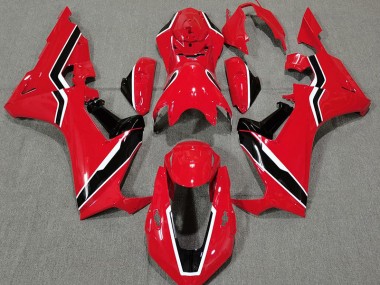 Style Rouge Brillant OEM 2017-2023 Honda CBR1000RR Carénage Moto