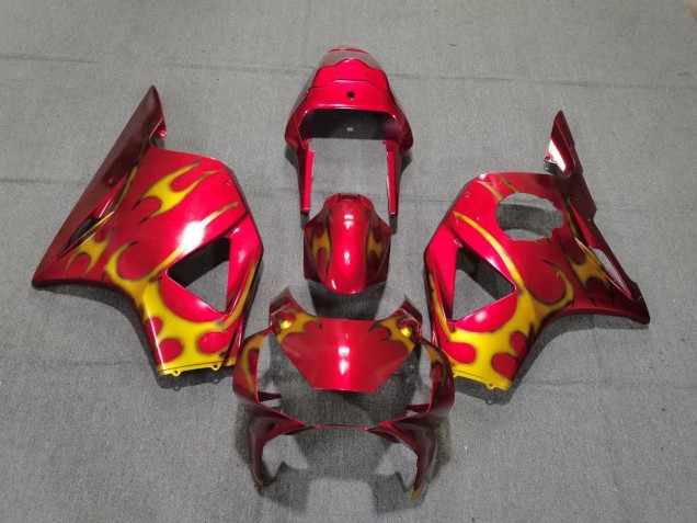 Style Rouge & Or 2002-2003 Honda CBR954RR Carénage Moto Style Rouge & Or 2002-2003 Honda CBR954RR Carénage Moto