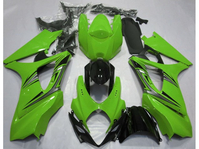 Style Vert OEM 2007-2008 Suzuki GSXR 1000 Carénage Moto Style Vert OEM 2007-2008 Suzuki GSXR 1000 Carénage Moto