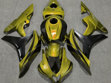 Style Vert Olive OEM 2007-2008 Honda CBR600RR Carénage Moto