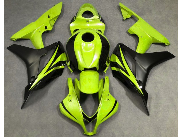 Style Vert Perle OEM 2007-2008 Honda CBR600RR Carénage Moto Style Vert Perle OEM 2007-2008 Honda CBR600RR Carénage Moto