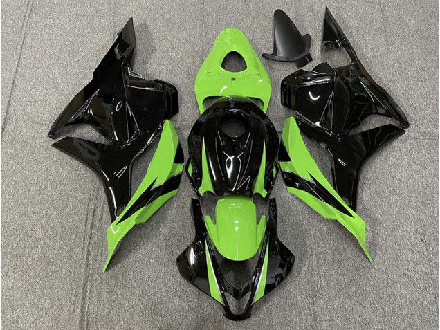 Style Vert Électrique OEM 2009-2012 Honda CBR600RR Carénage Moto Style Vert Électrique OEM 2009-2012 Honda CBR600RR Carénage Moto
