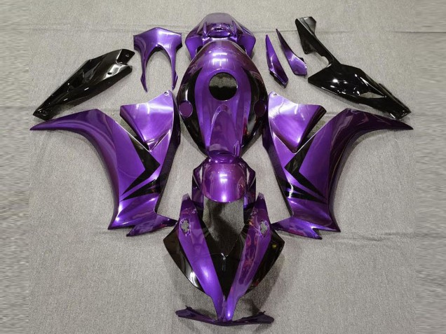 Style Violet & Noir 2012-2016 Honda CBR1000RR Carénage Moto Style Violet & Noir 2012-2016 Honda CBR1000RR Carénage Moto